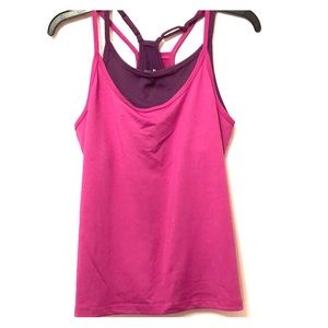 NWOT Old Navy Violet & Purple Sports Tank Size M